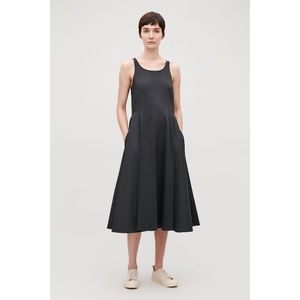 COS Cotton Midi Dress sz L